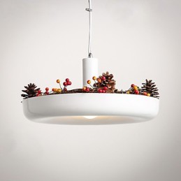 Família de luminárias pendentes com design decorativo moderno e contemporâneo branco puro