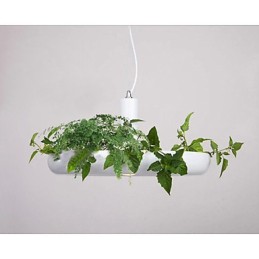 Família de luminárias pendentes com design decorativo moderno e contemporâneo branco puro