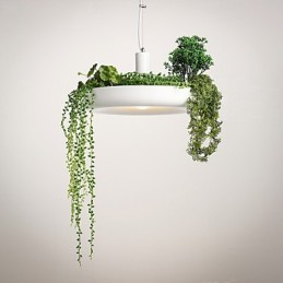 Família de luminárias pendentes com design decorativo moderno e contemporâneo branco puro