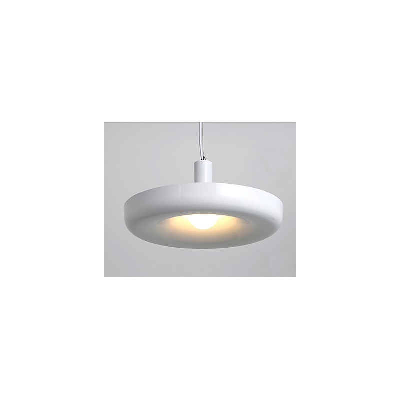 Família de luminárias pendentes com design decorativo moderno e contemporâneo branco puro