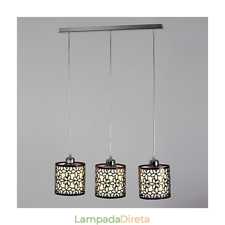 Luminária pendente de metal com pintura em estilo mini ilha contemporânea moderna Luminária pendente de metal com pintura em estilo mini ilha contemporânea moderna
