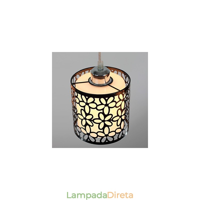 Luminária pendente de metal com pintura em estilo mini ilha contemporânea moderna