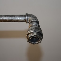 Luminária de loft desempenha o papel de vento industrial criativo restaurando antigas formas de conduíte droplight