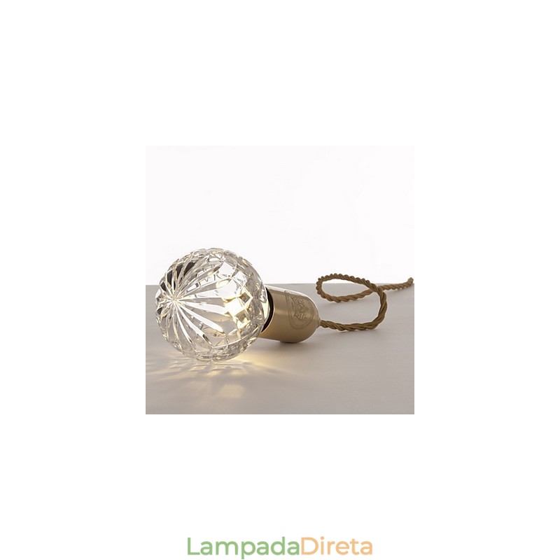 Luminária pendente moderna contemporânea vintage estilo mini dourada de metal
