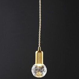 Luminária pendente moderna contemporânea vintage estilo mini dourada de metal