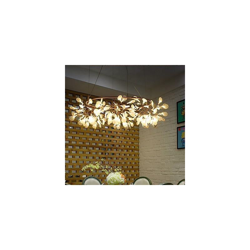 Country Designers Lustre de metal de latão antigo