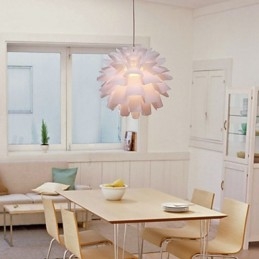 Luminária pendente moderna contemporânea com globo e pintura retrô