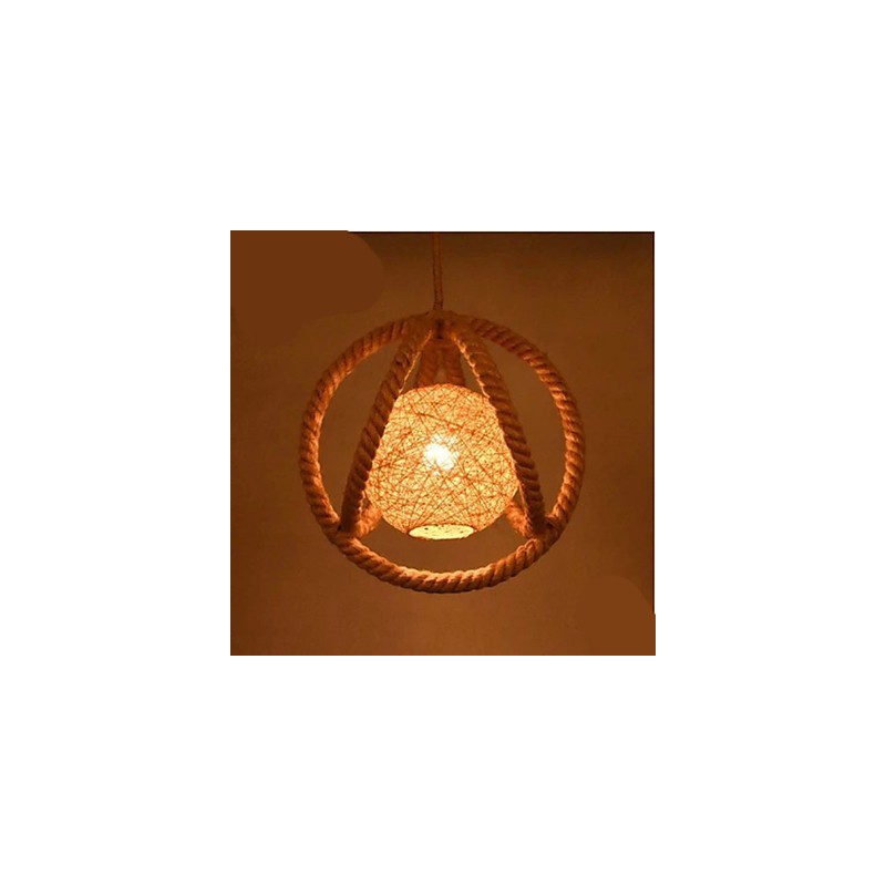 O lustre Retro Industrial Wind rope