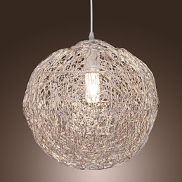 Luminária pendente moderna e contemporânea estilo globo mini cromado
