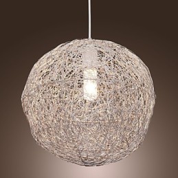 Luminária pendente moderna e contemporânea estilo globo mini cromado
