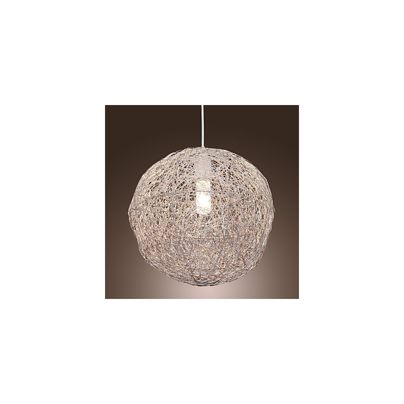 Luminária pendente moderna e contemporânea estilo globo mini cromado