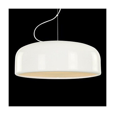 Luminária pendente com pintura em tigela retrô Luminária pendente com pintura em tigela retrô