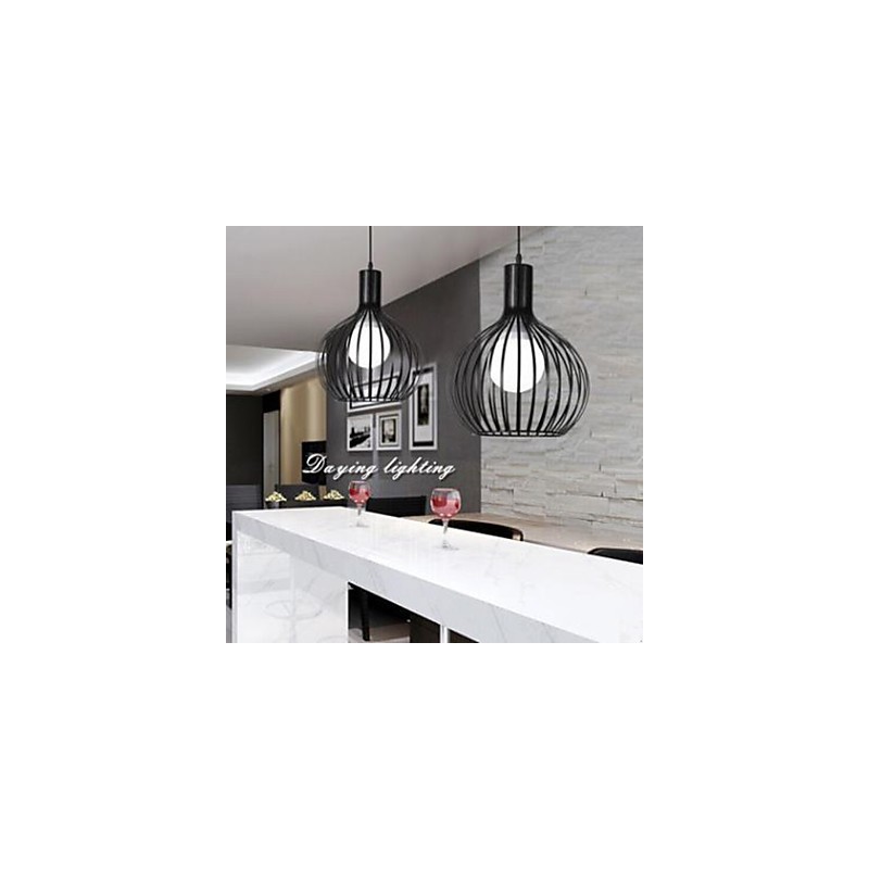 Refeições de ferro forjado Lustre Café Loja Granadas Droplight
