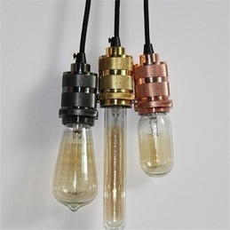 Pingente Americano Retro Simples de Cobre