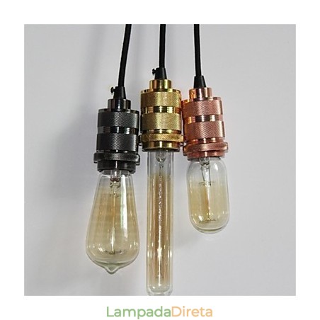 Pingente Americano Retro Simples de Cobre Pingente Americano Retro Simples de Cobre