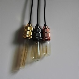 Pingente Americano Retro Simples de Cobre