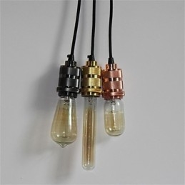 Pingente Americano Retro Simples de Cobre
