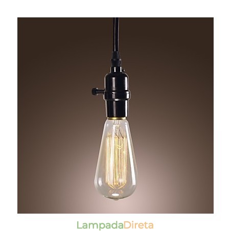 Luminária pendente estilo vintage clássico tradicional mini Luminária pendente estilo vintage clássico tradicional mini