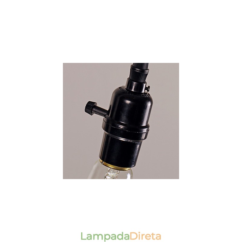 Luminária pendente estilo vintage clássico tradicional mini