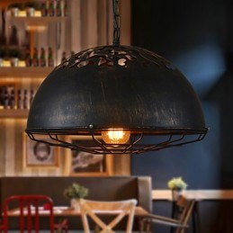 Retro Classic Metal Ceiling Lights Simples Luminárias Pendentes Café Luminária Pendente