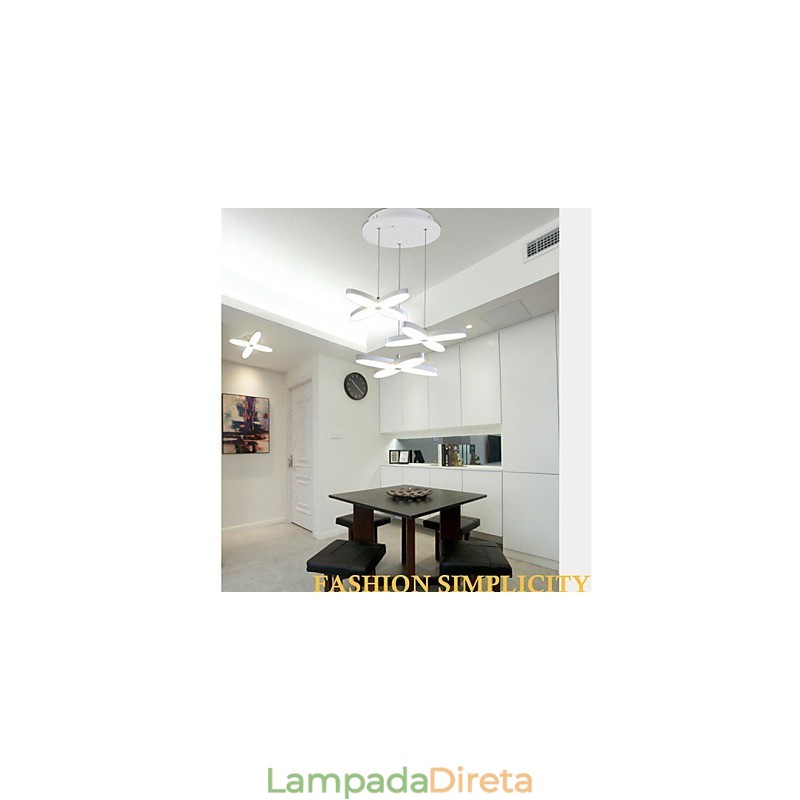 Luminária pendente moderna e contemporânea