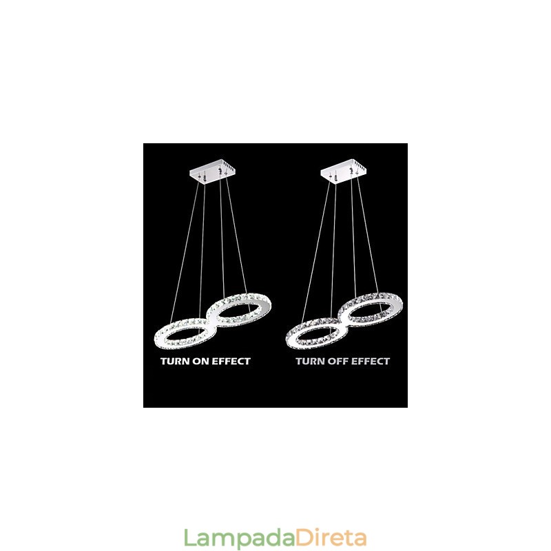 Luminárias de lustre de cristal para teto