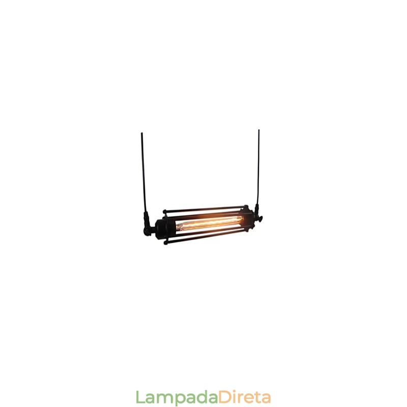 Lustre retrô loft, luminária pendente, luminária vintage clássica, luz de metal country
