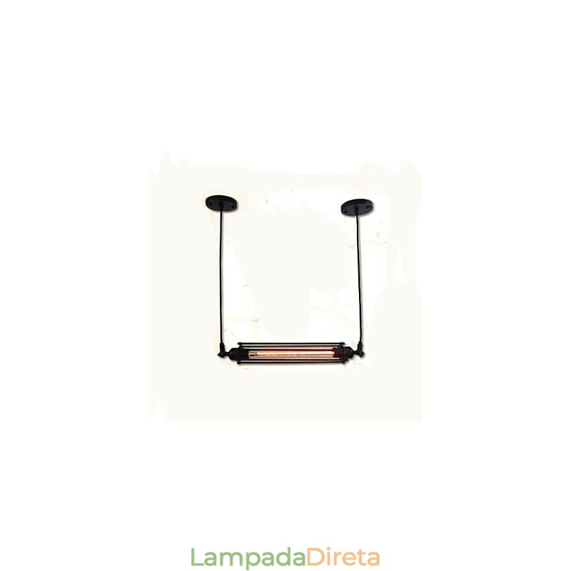 Lustre retrô loft, luminária pendente, luminária vintage clássica, luz de metal country
