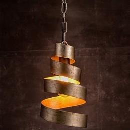 Lâmpada de ferro retrô Lustre moderno minimalista estilo industrial