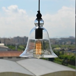 Luminária pendente estilo mini tigela vintage clássica tradicional