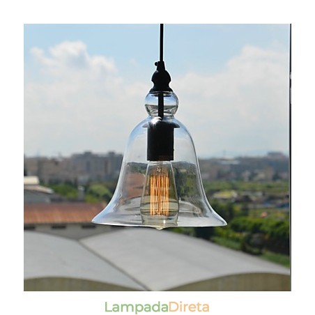 Luminária pendente estilo mini tigela vintage clássica tradicional Luminária pendente estilo mini tigela vintage clássica tradicional