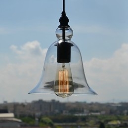 Luminária pendente estilo mini tigela vintage clássica tradicional