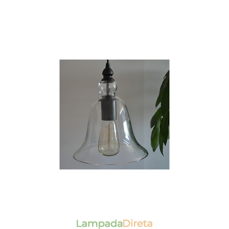 Luminária pendente estilo mini tigela vintage clássica tradicional