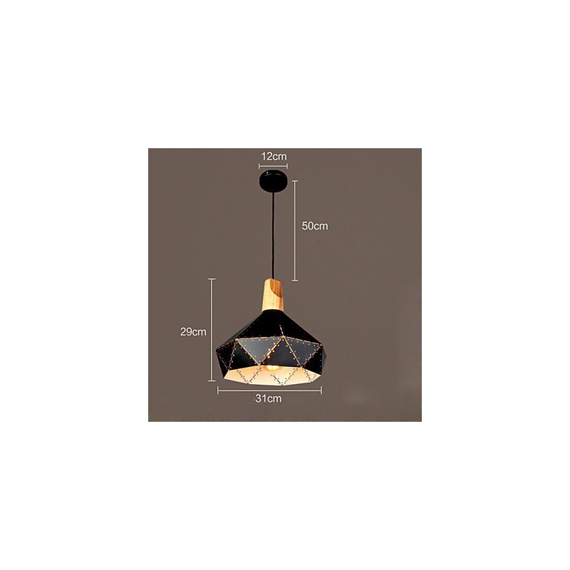 Retro Classic Metal Ceiling Lights Simples Luminárias Pendentes Café Luminária Pendente
