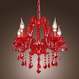 Lustre moderno contemporâneo de cristal cromado em metal