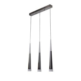 Luminárias pendentes modernas contemporâneas para jantar infantil de metal com dossel longo