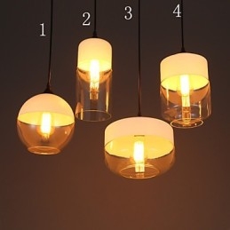 A loja Nordic Creative Stair Shop'S Art Wrought Iron Glass Chandelier Lamp