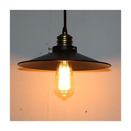 Lustre de ferro americano retrô de cabeça única Lustre de ferro americano retrô de cabeça única