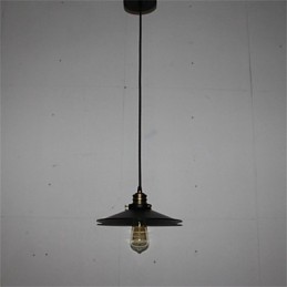 Lustre de ferro americano retrô de cabeça única