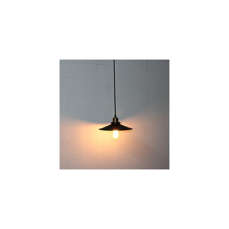 Lustre de ferro americano retrô de cabeça única