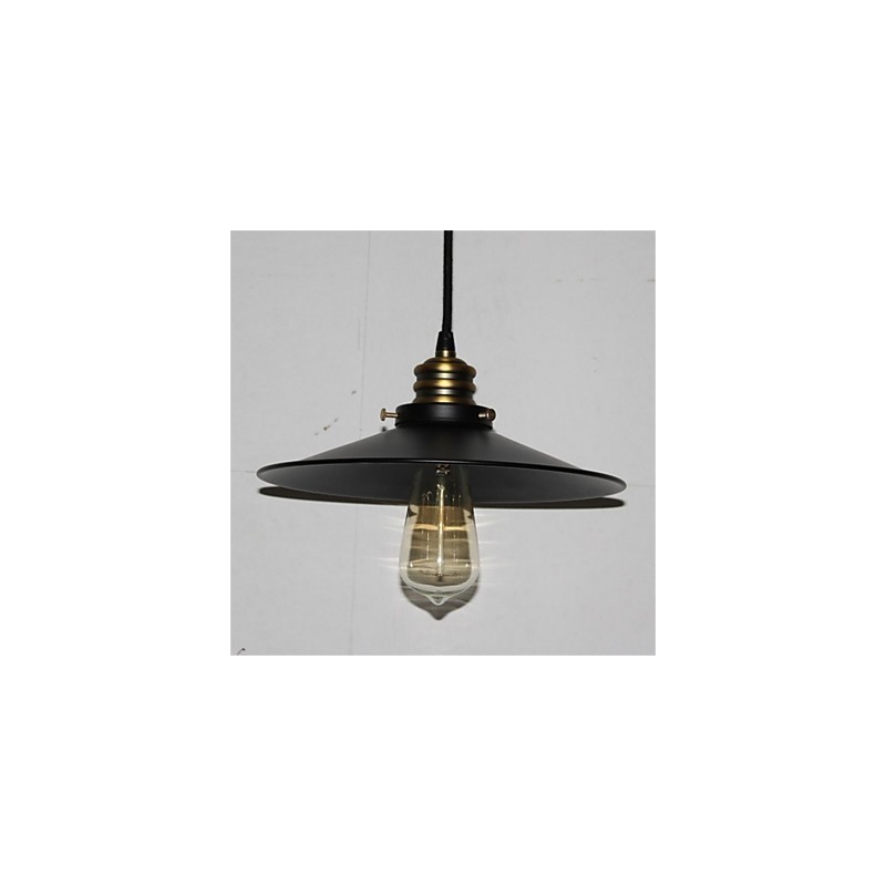 Lustre de ferro americano retrô de cabeça única