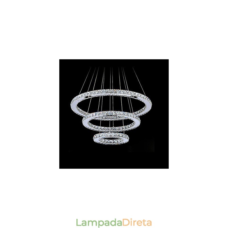 Luminárias de teto de cristal, lustre pendente, luminárias