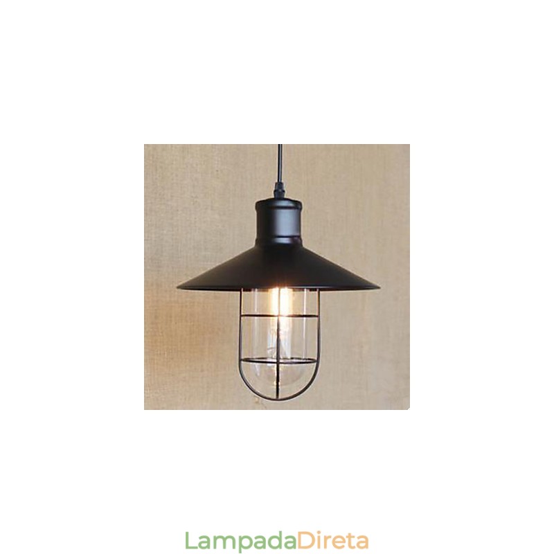 Vidro Ferro Forjado Snack Droplight Sentado Workshop