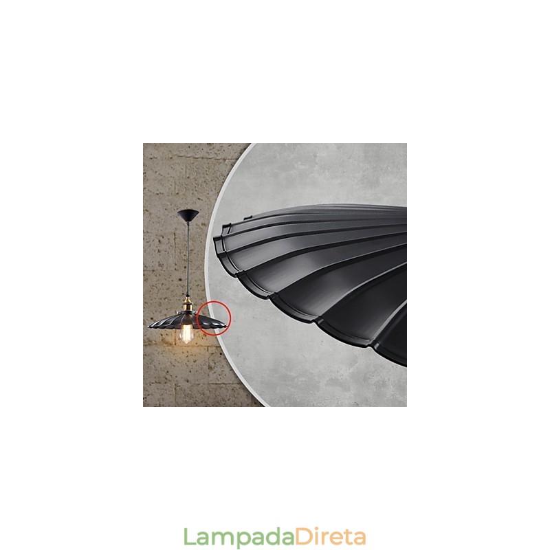 Luminária pendente estilo europeu clássico retrô, luminária de metal com arte droplight