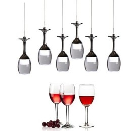 Luminárias pendentes 1 luz Mini estilo moderno contemporâneo Metal