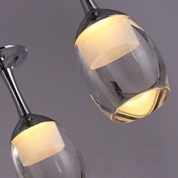 Luminárias pendentes 1 luz Mini estilo moderno contemporâneo Metal