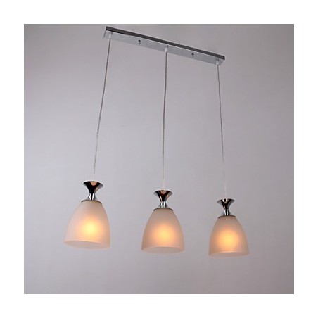 Luminária pendente moderna contemporânea estilo mini ilha cromada Luminária pendente moderna contemporânea estilo mini ilha cromada