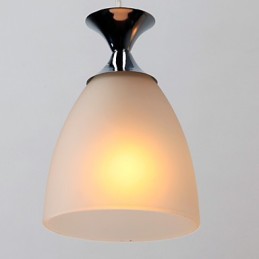 Luminária pendente moderna contemporânea estilo mini ilha cromada