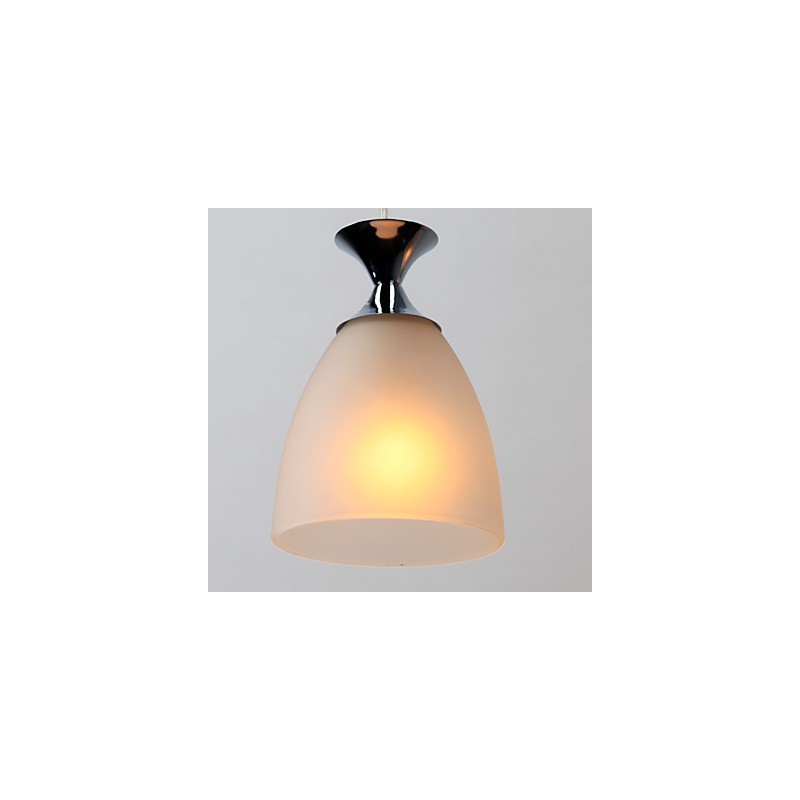 Luminária pendente moderna contemporânea estilo mini ilha cromada