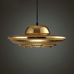 Luz pendente de metal galvanizado country para garagem